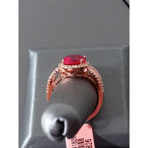 Ruby and diamonds simulated in Rosetone - Picture 4 of 7